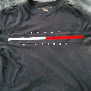 Vintage blue tommy Hilfiger shirt